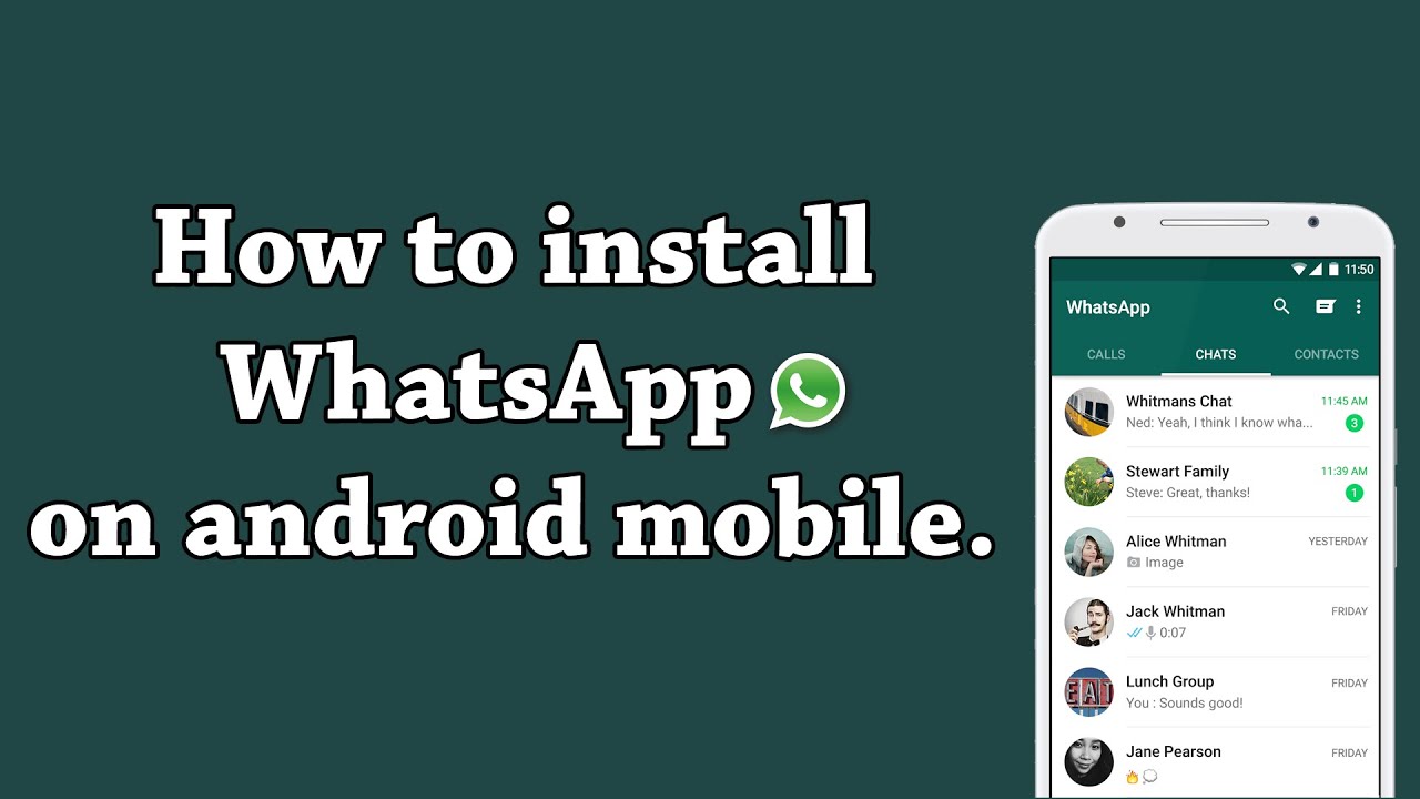 whatsapp for android download free